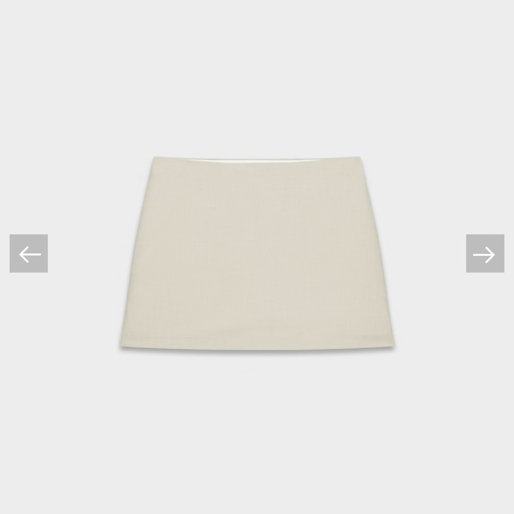 NWT Aritzia Roundup Skort - (Re)ssential Light in Heather Matte Pearl Size 00 - Picture 3 of 5